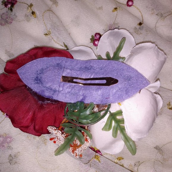 🌹Handmade🌹 Pin Up - Flower Hair Clip - Picture 3 of 4